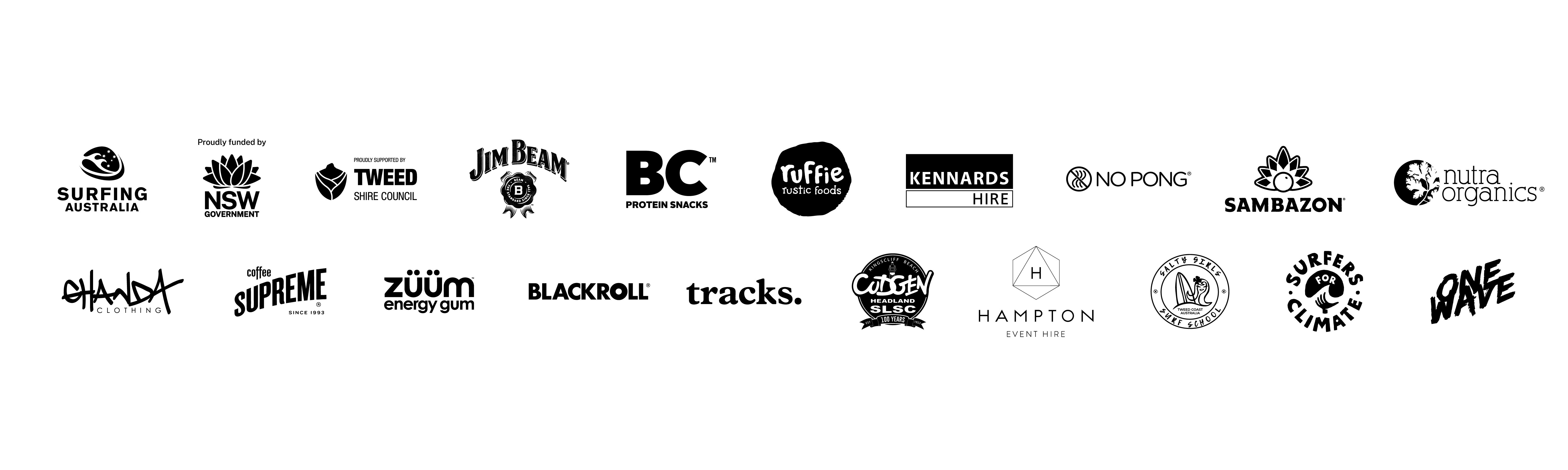 Seas the Day Sponsor Logos